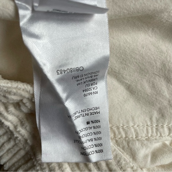 New! Free People High Rise Cord Pants nwot 30519 - Picture 10 of 10